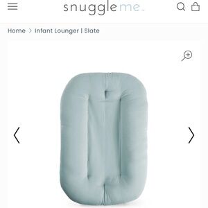 SnuggleMe Infant Slate